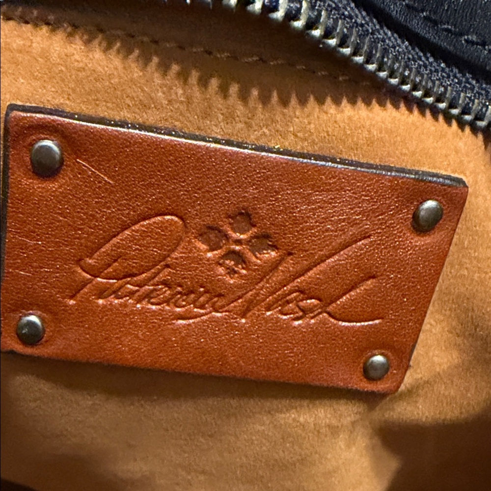Patricia Nash Zancona tote in black leather - Picture 5 of 6